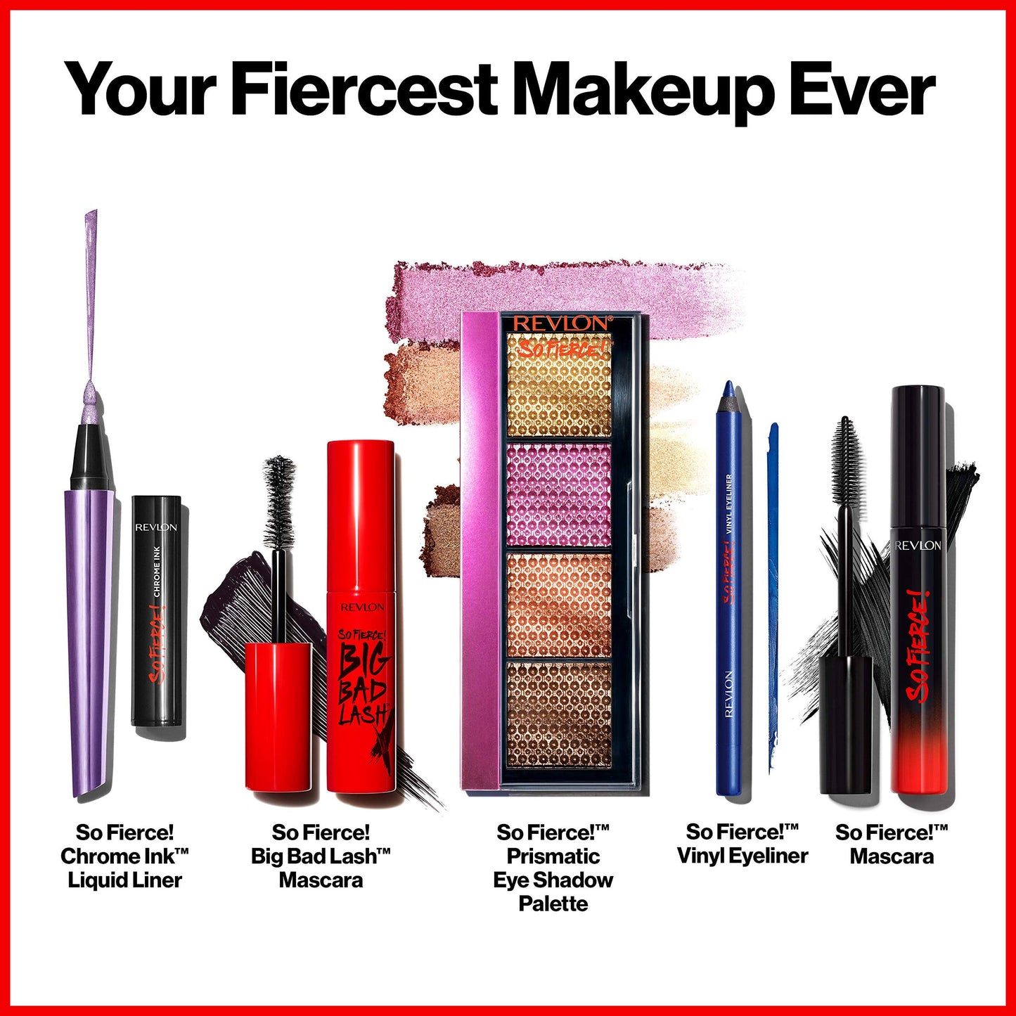 Revlon So Fierce Prismatic Eyeshadow Palette, Eye Makeup, Ultra Creamy Pigmented in Blendable Matte & Pearl Finishes, 963 Slight Flex, 0.21 oz Beauty & Personal Care REVLON