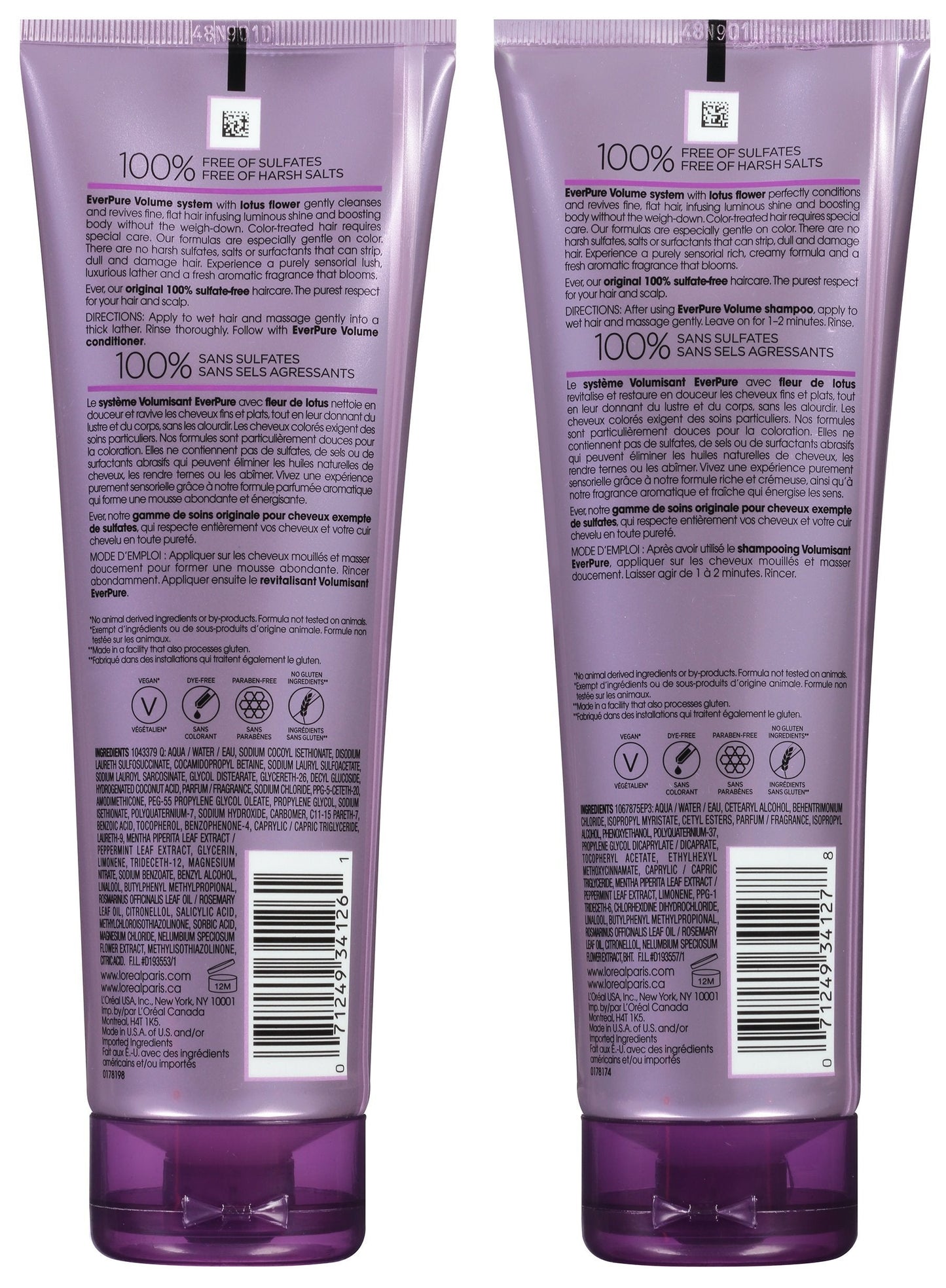 Everpure Volume Condtione Size 8.5z Everpure Volume Condtioner 8.5z Beauty & Personal Care L'Oreal Paris