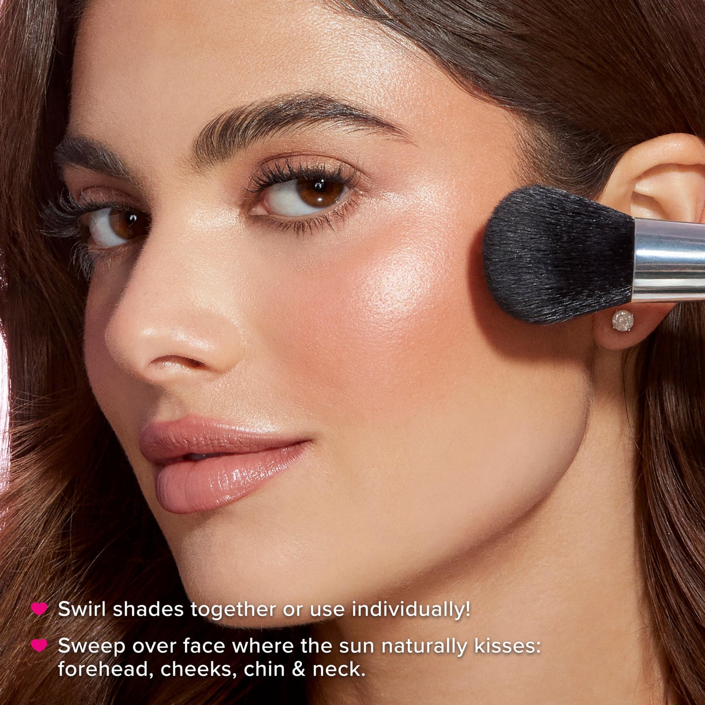 Too Faced Sun Bunny Blushing Bronzer | Dual-Shade Sheer, Luminous Bronzer Blush with Pink Undertones to Mimic Natural Flush, Sun Bunny, 0.28 Ounce Beauty & Personal Care Too Faced