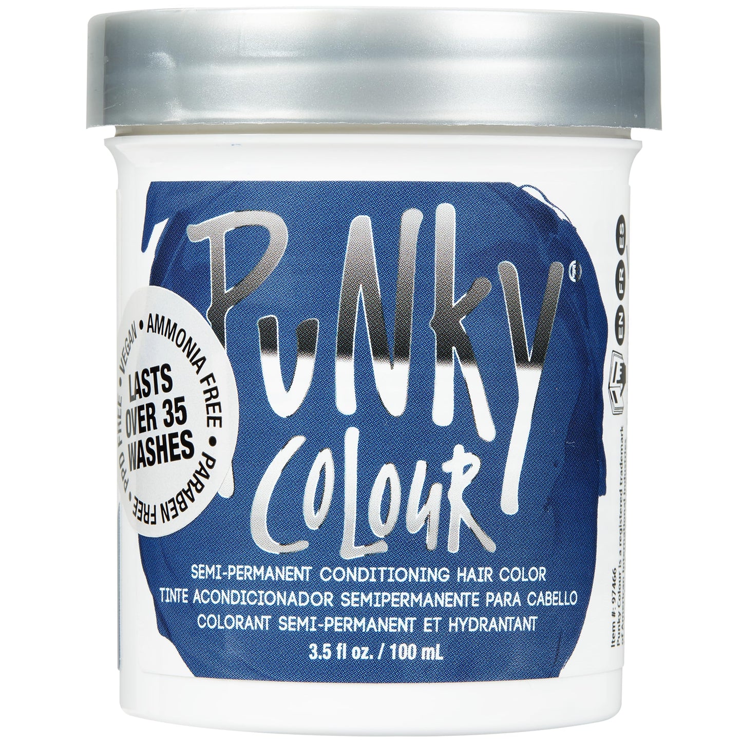 Punky Midnight Blue Semi Permanent Hair Color - Vegan & Cruelty-Free Conditioning Hair Dye, Lasts Up to 35 Washes, 3.5 fl oz Beauty & Personal Care Punky
