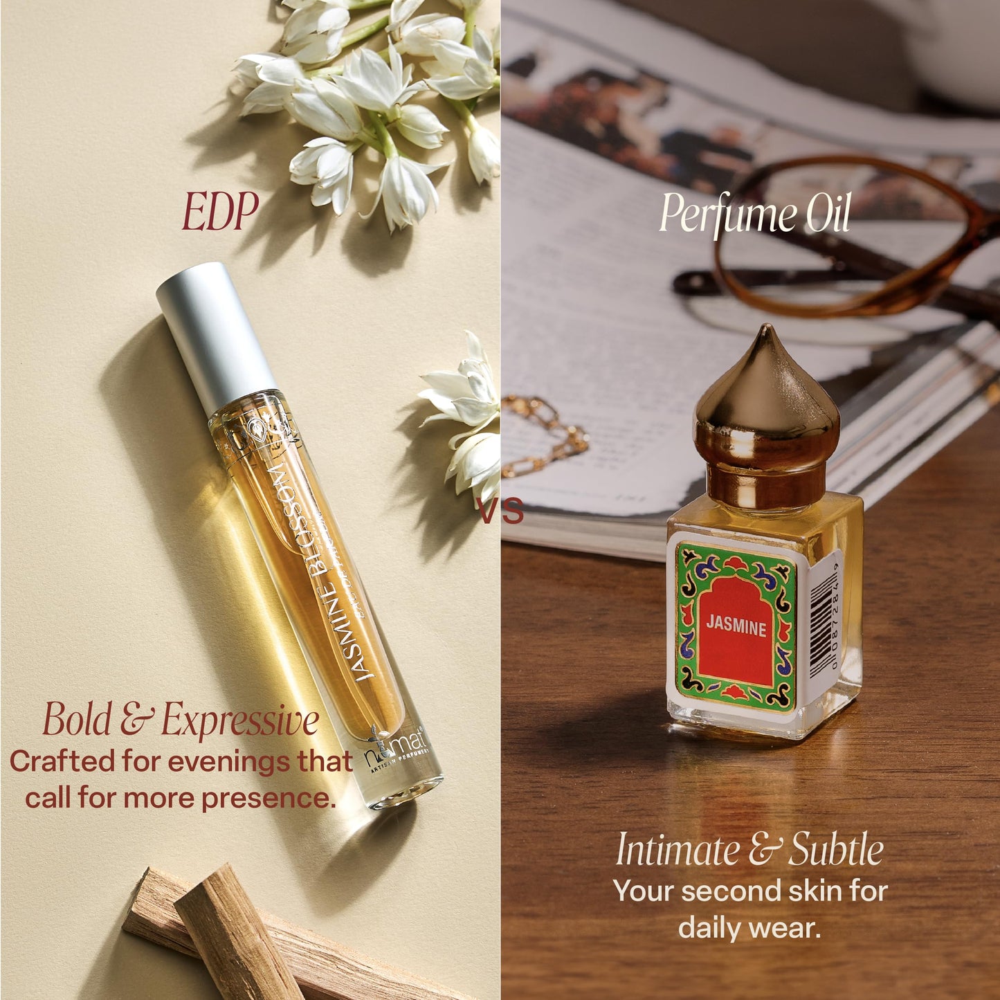 Nemat Jasmine Blossom Eau de Parfum (9 ml) Beauty & Personal Care Nemat International
