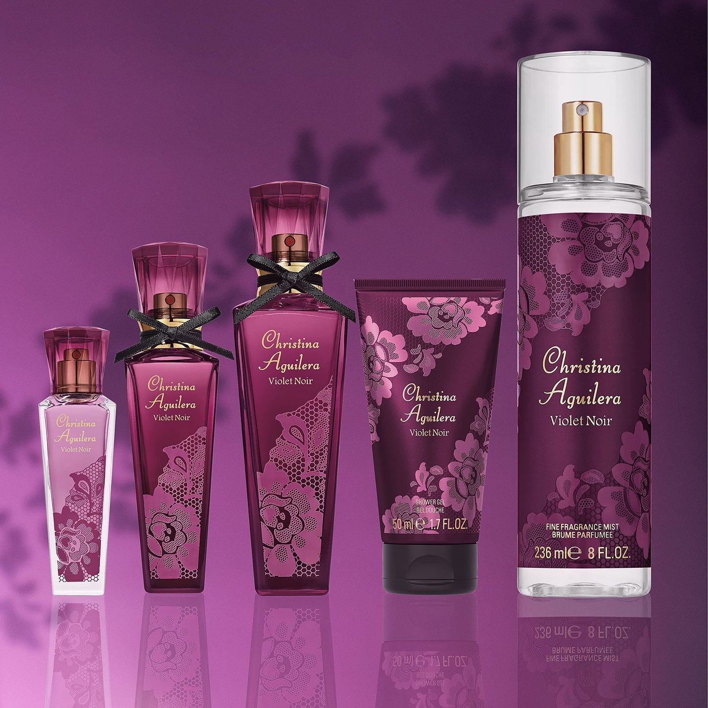 Christina Aguilera Violet Noir Body Mist 8 Oz Beauty & Personal Care Christina Aguilera