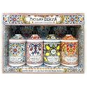 Sicilian Deruta | Hand Soap Collection 4 x 21.5 fl.oz Plastic Bottles Italian Citrus Lemon Verbena Gardenia Lily Coconut Lime 86 Fl Oz Beauty & Personal Care oleum crete