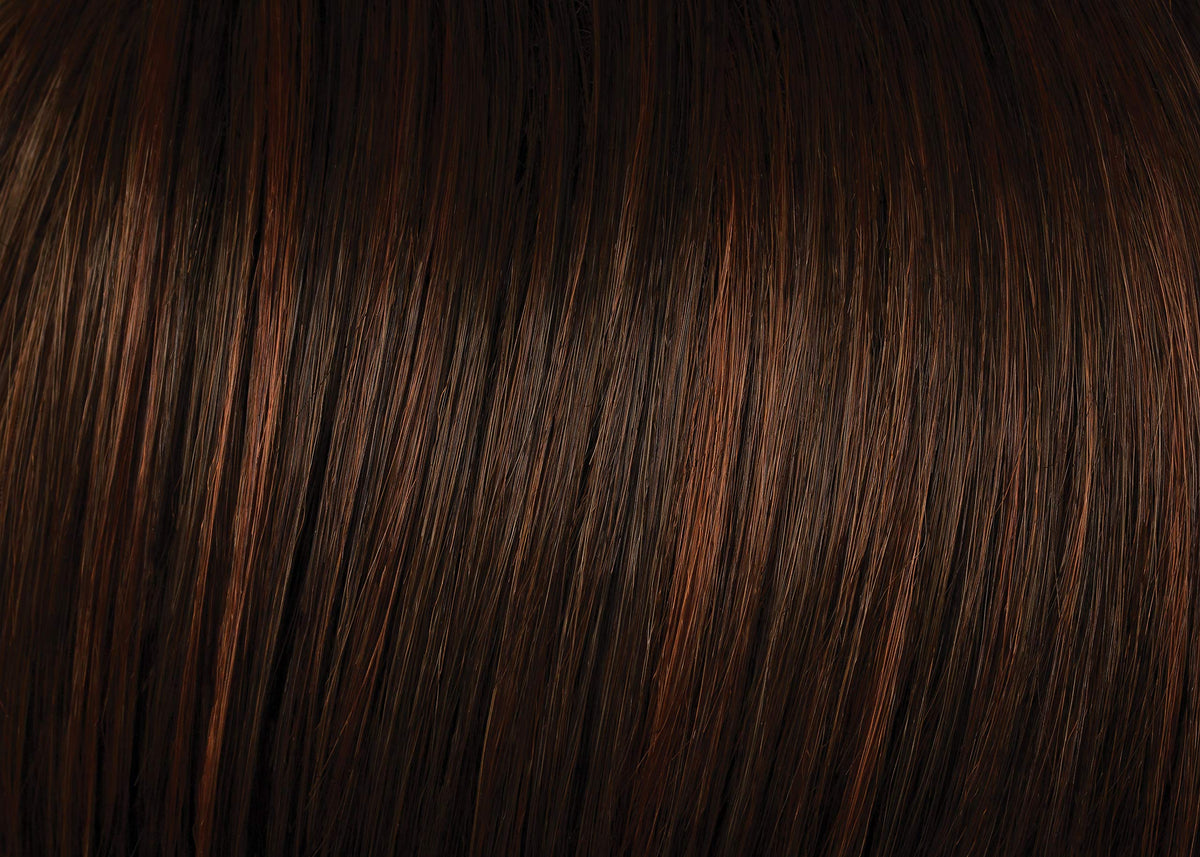 Hairdo Spiky Clip Textured Natural Looking Hairpiece Clip by Hairuwear - R6/30H-Chocolate Copper