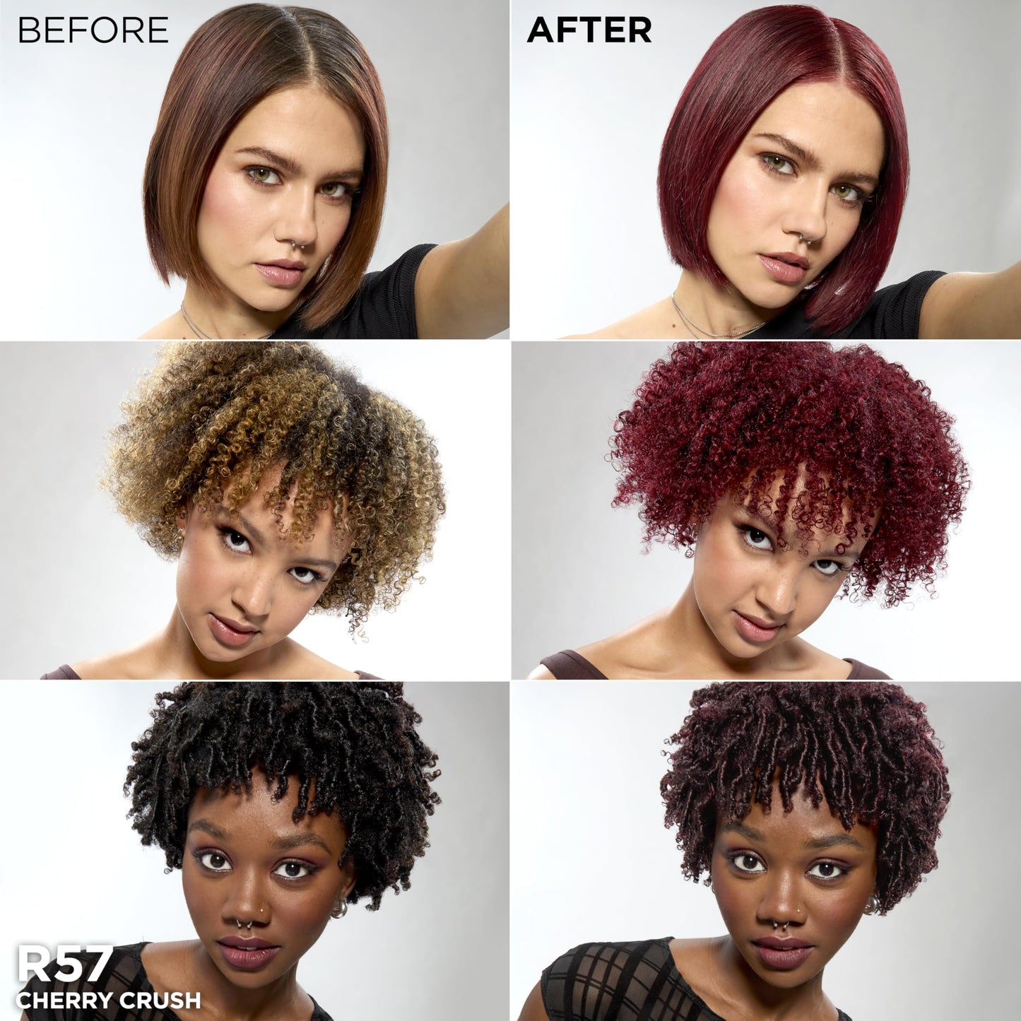 L'Oreal Paris Feria Permanent Haircolor, R57 Intense Medium Auburn 1 ea (Pack of 9) Beauty & Personal Care L'Oreal Paris