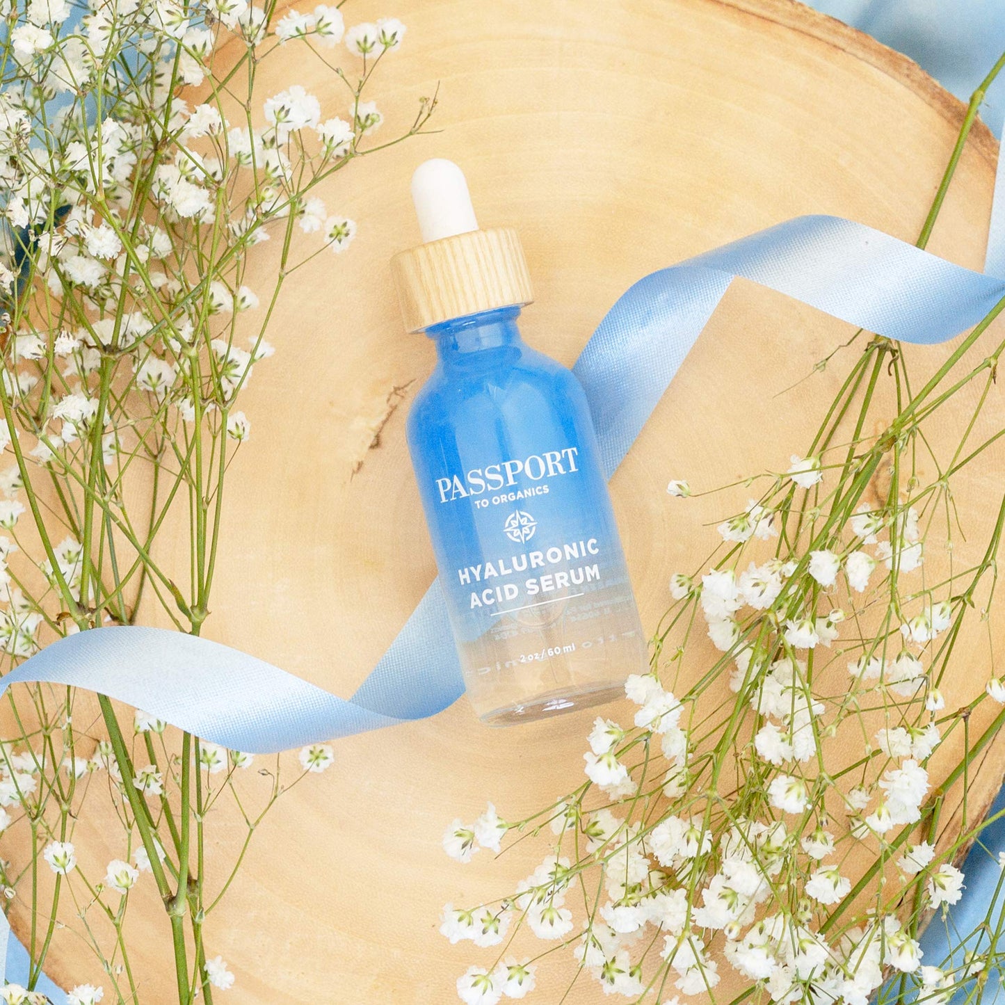 Hyaluronic Acid Serum - Organic and Vegan - 100 Percent Pure of a 1 Percent Solution 2 Ounce Beauty & Personal Care Passport to Organics