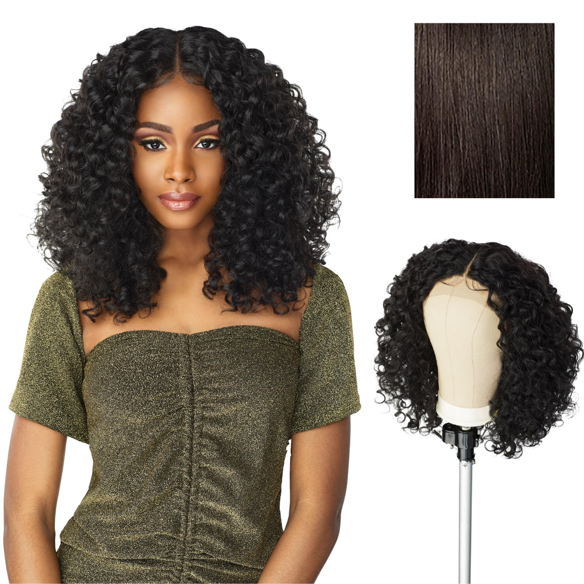 Sensationnel Butta LaceWig-Unit 5, 2 DARKBROWN