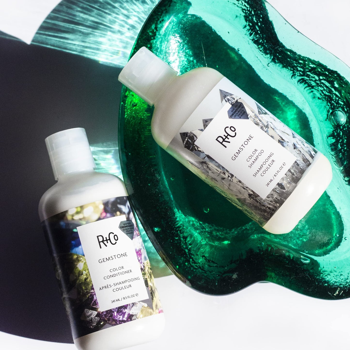 R+Co Gemstone Color Conditioner | Prolonged Color Vibrancy, Repairs + Nourishes Hair | Vegan + Cruelty-Free | 8.5 Oz Beauty & Personal Care R+Co