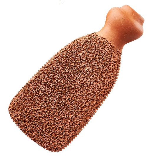 Pumice Stone for Feet Lasts 5+ Years Foot Exfoliator Scrubber Callus Remover Made of Natural Terra-Cotta Beauty & Personal Care GILDEN TREE