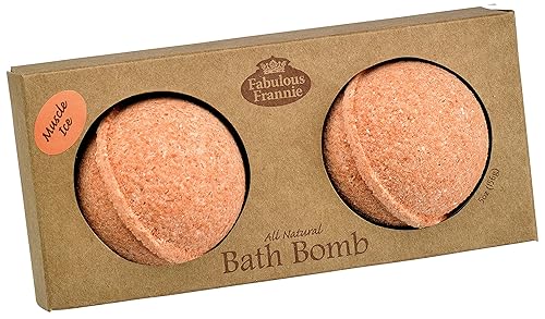 Fabulous Frannie Muscle Ice Natural, Handmade Bath Bomb Gift Set, Rich in Essential Oil, Salt, Coconut Oil, Witch Hazel,Fizzies to Moisturize Skin… Beauty & Personal Care Fabulous Frannie