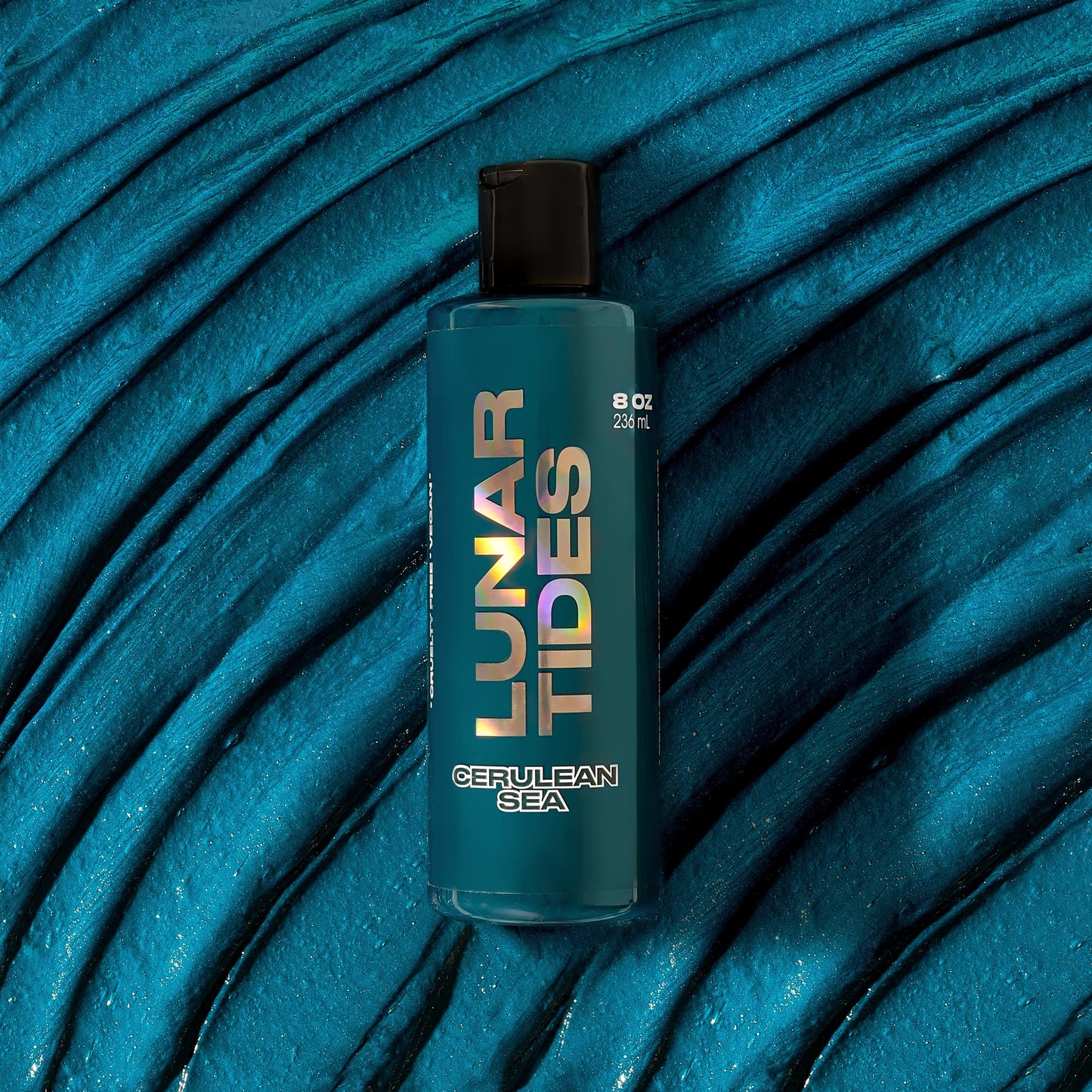 Lunar Tides Semi-Permanent Hair Color (43 colors) (Cerulean Sea, 8 fl. oz.) Beauty & Personal Care Lunar Tides