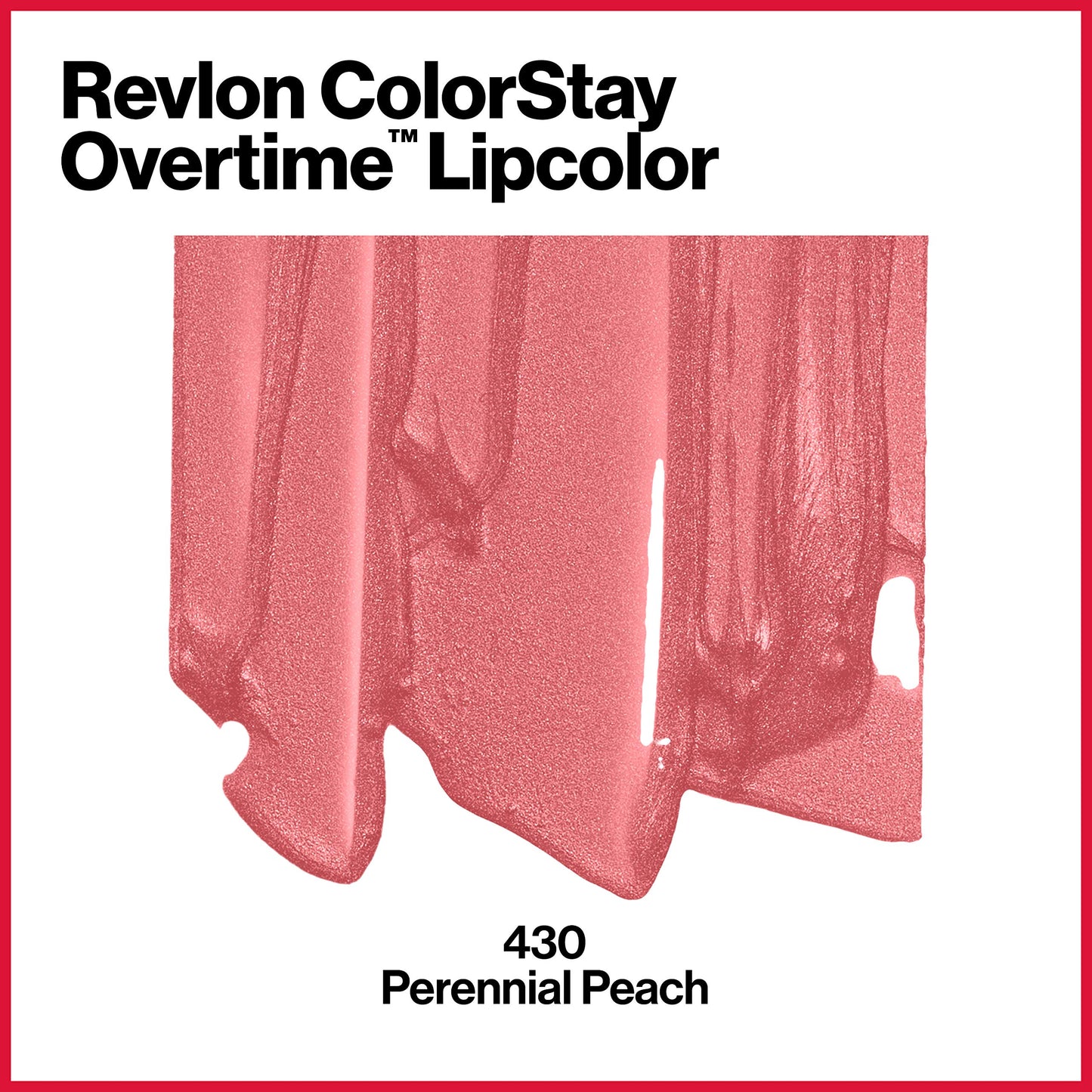 Revlon Liquid Lipstick with Clear Lip Gloss, ColorStay Overtime Lipcolor, Dual Ended with Vitamin E, 410 Perennial Peach, 0.07 Fl Oz Beauty & Personal Care REVLON