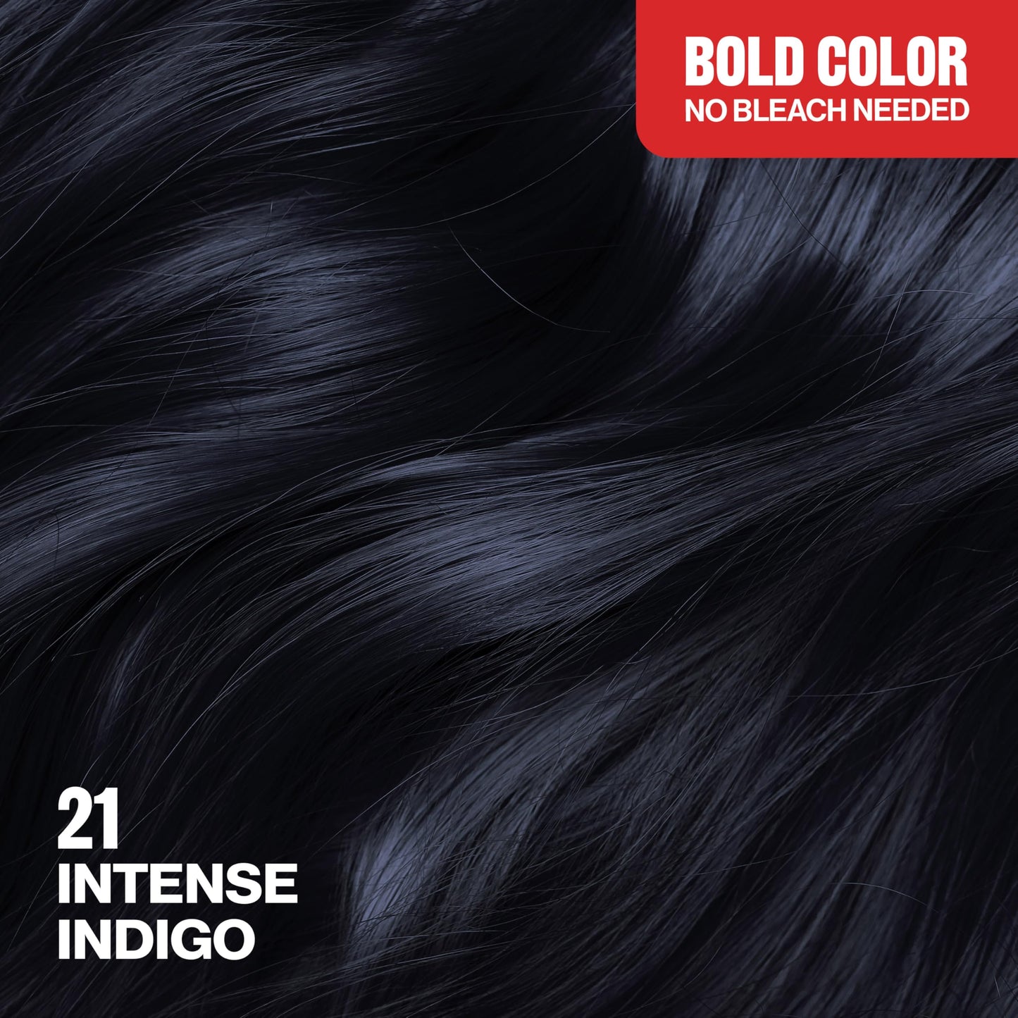Revlon ColorSilk with Bond Repair Complex, Permanent Hair Color, 100% Gray Coverage, Ammonia Free Dye, Vegan Keratin, 21 Intense Indigo, 3 pack Beauty & Personal Care REVLON
