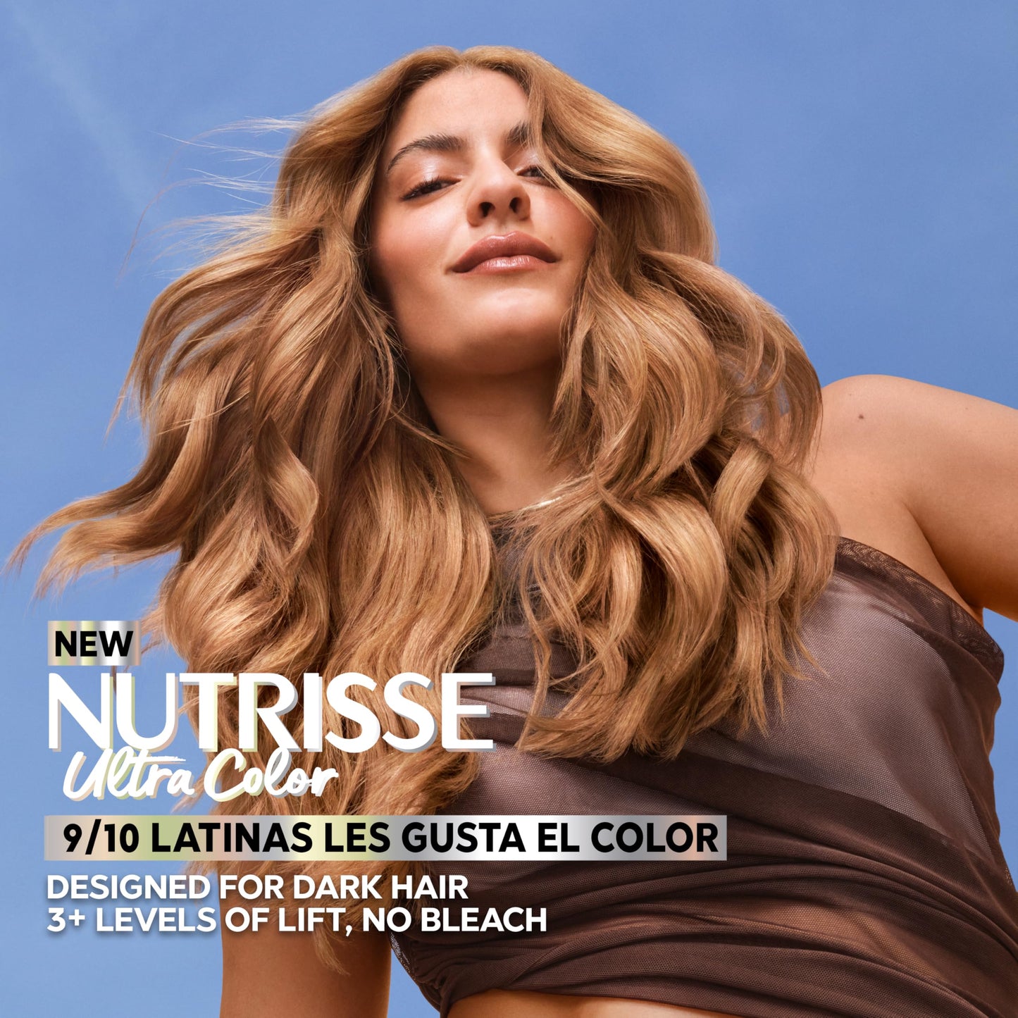 Garnier Nutrisse Ultra Color Hair Color, Permanent Hair Dye for Up to 8 Weeks of Bold, Vibrant Results, Vegan & Cruelty-Free, LC3 Hi-Lift Blonde (Tres Beauty & Personal Care Garnier