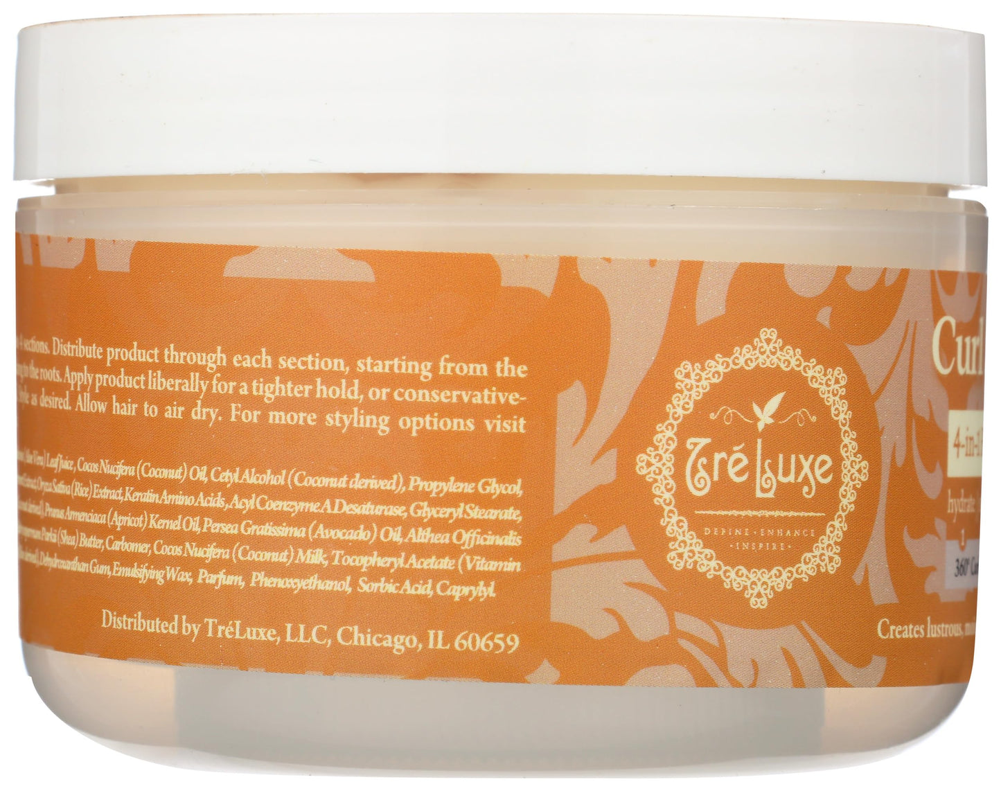 TRELUXE Curl Supreme Styling Creme, 8 OZ Beauty & Personal Care Treluxe