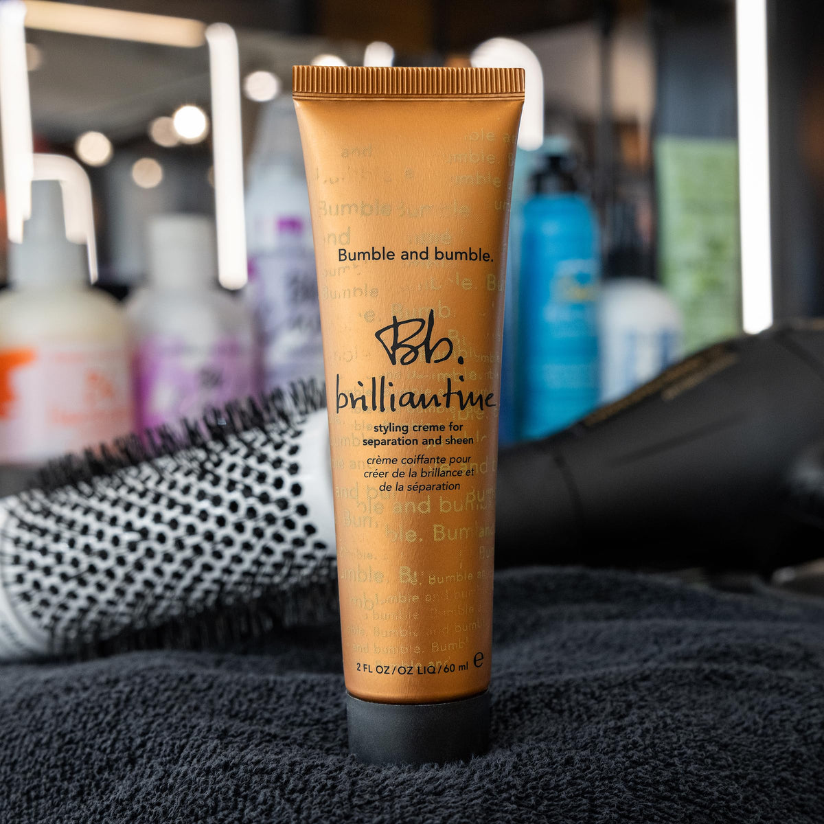 Bumble and bumble. Brilliantine Styling Cream | For Separation and Sheen | With Castor Oil, 2 Fl Oz Beauty & Personal Care Bumble and bumble.