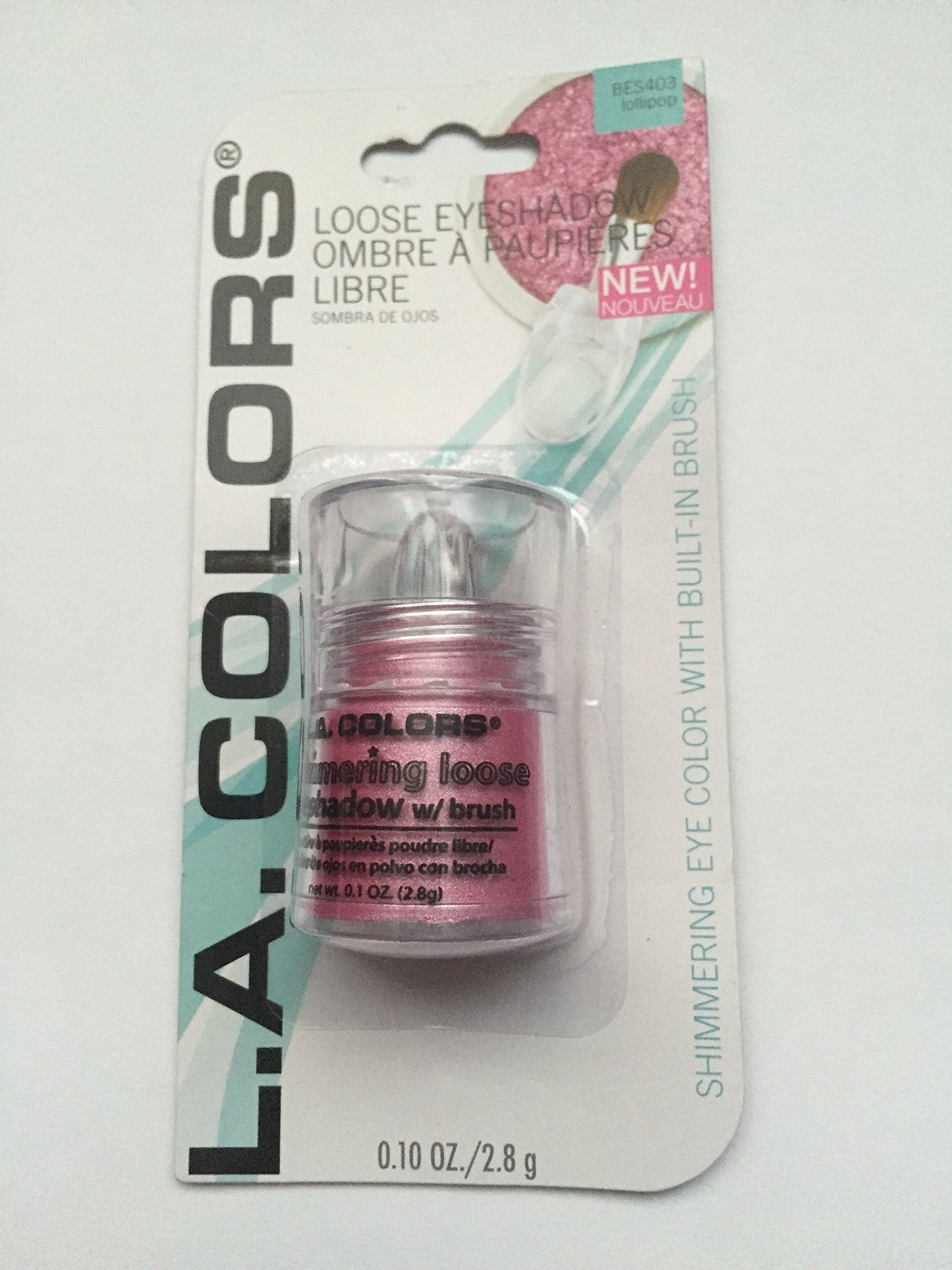L.A. Colors Shimmering Loose Eyeshadow (Lollipop) Beauty & Personal Care L.A. COLORS