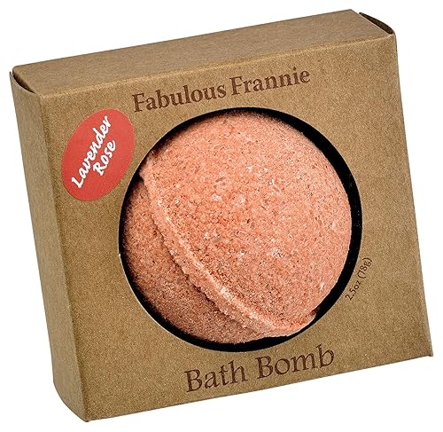 Fabulous Frannie Lavender Rose Natural, Handmade Bath Bomb Set, Rich in Essential Oil, Mineral Salt, Coconut Oil, Witch Hazel, Fizzies to Moisturize… Beauty & Personal Care Fabulous Frannie