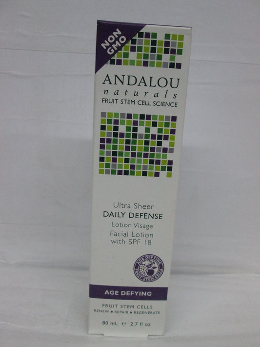 Andalou Naturals Face Lot Dly Def SPF 18 2.7 Fz Beauty & Personal Care Andalou Naturals