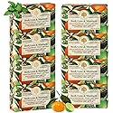 Wavertree & London Basil, Lime & Mandarin Scented Natural Soap (8 Bars), 7oz Moisturizing French Triple Milled Soap Bars enriched with shea butter Beauty & Personal Care Wavertree & London