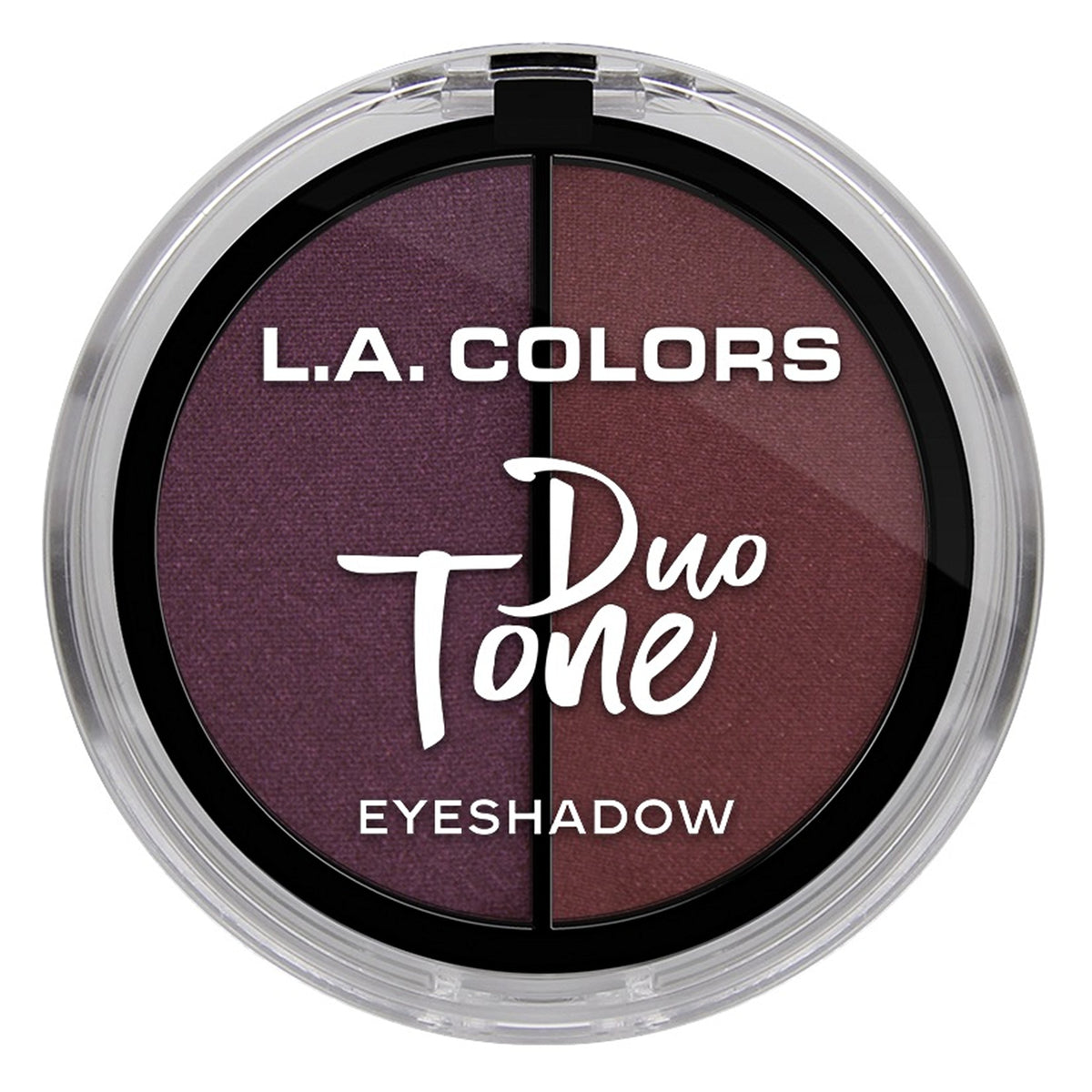L.A. COLORS Duo Tone Eyeshadow, Merlot CES263