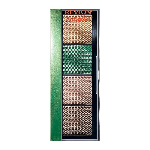 Revlon So Fierce Prismatic Eyeshadow Palette, Eye Makeup, Ultra Creamy Pigmented in Blendable Matte & Pearl Finishes, 962 Fully Loaded, 0.21 oz Beauty & Personal Care REVLON