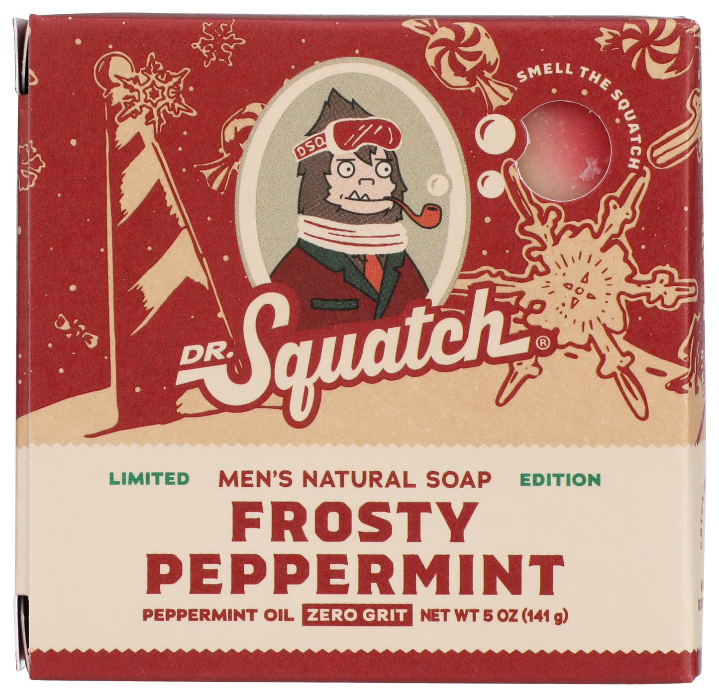 Dr. Squatch Limited Edition Bars (Frosty Peppermint), 5 ounces Beauty & Personal Care Dr. Squatch
