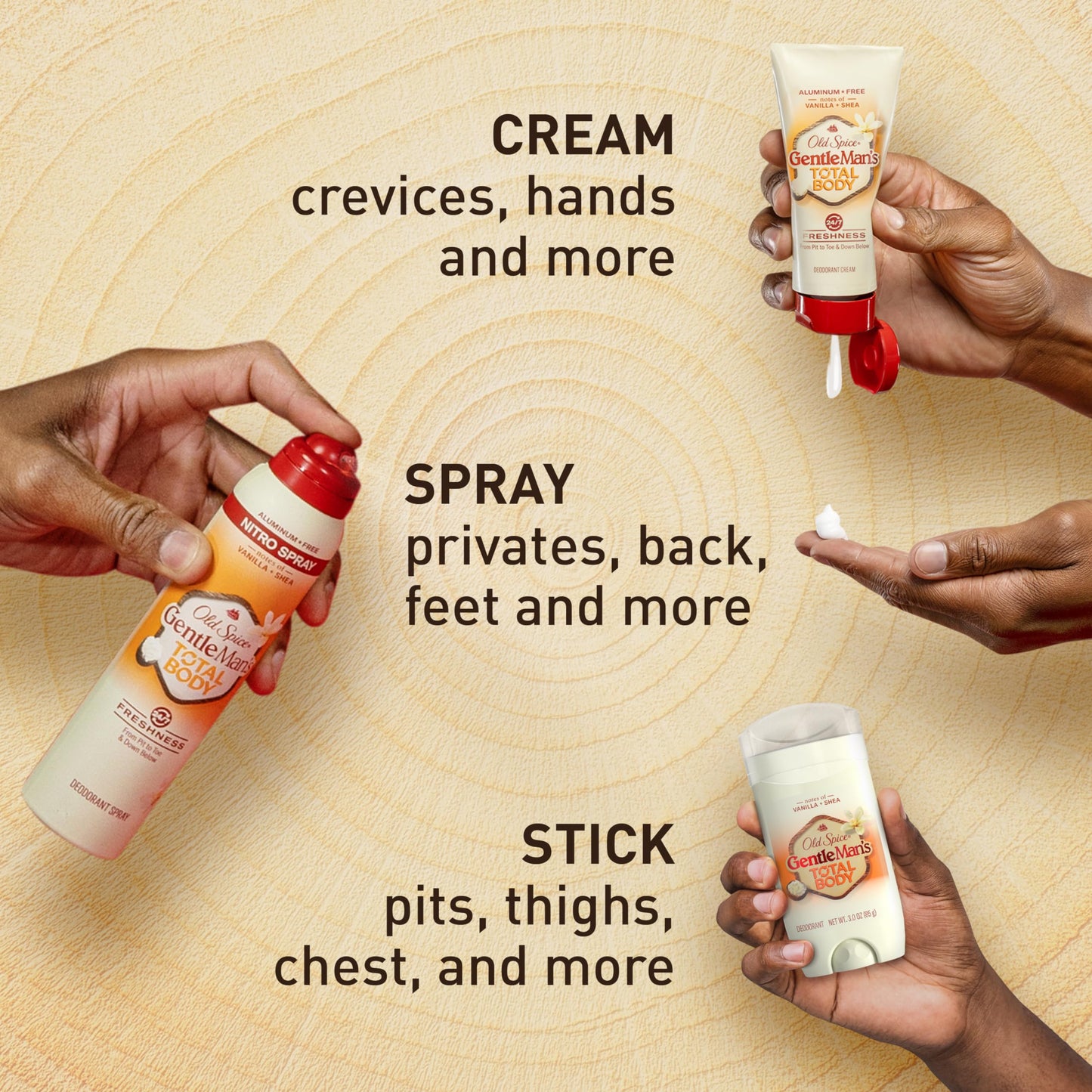 Old Spice Whole Body Deodorant Spray for Men, Aluminum Free, Lavender + Mint Scent, 24/7 Odor Protection, 24/7 Lasting Freshness, Dermatologist Tested, Gentle on Skin, Safe to Use All Over, 3.5 oz Beauty & Personal Care Old Spice