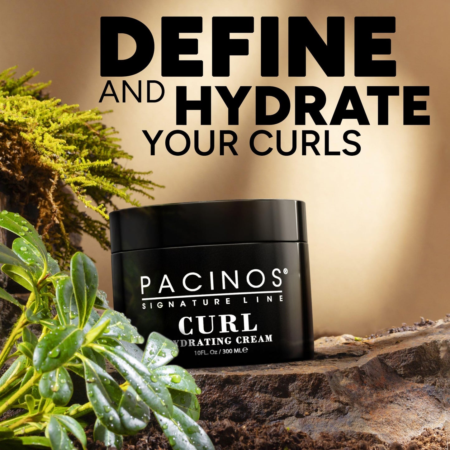 Pacinos Curl Hydrating Cream - Curl Defining and Frizz Control Styling Cream - Salon Quality for Moisture Control - 10 Oz Beauty & Personal Care Pacinos