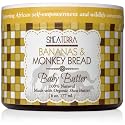 Shea Terra Organics Mama and Baby Collection | Bananas & Monkey Bread Baby Butter | Non Toxic All Natural Emollient with Baobab and Shea Butter Beauty & Personal Care Shea Terra Organics
