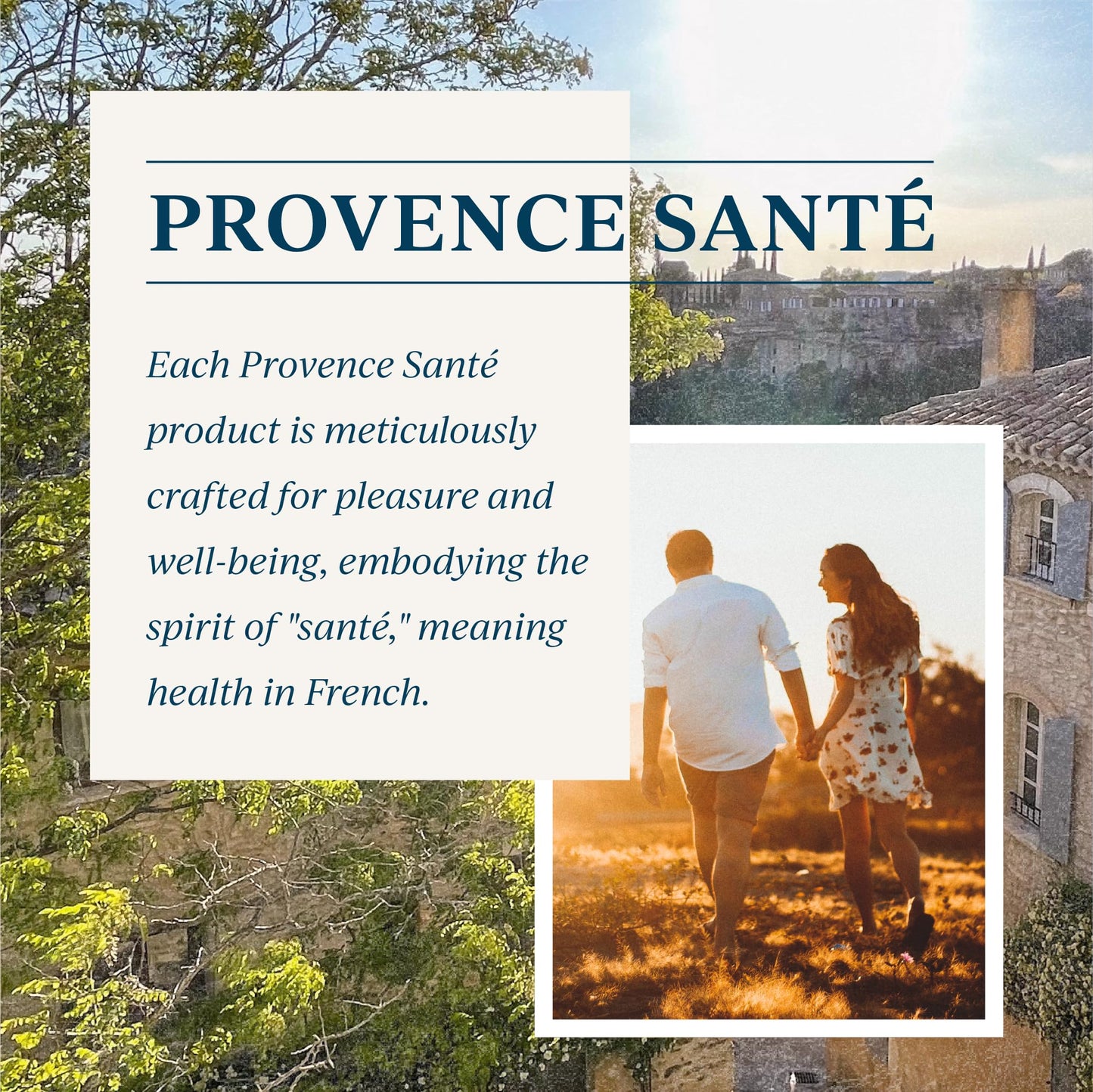 Provence Sante Relaxing Bath Salt - Luxury and Soothing Soak - Lemon Vervain Scent - Made in France - 20 Oz Beauty and Personal Care Provence Sante