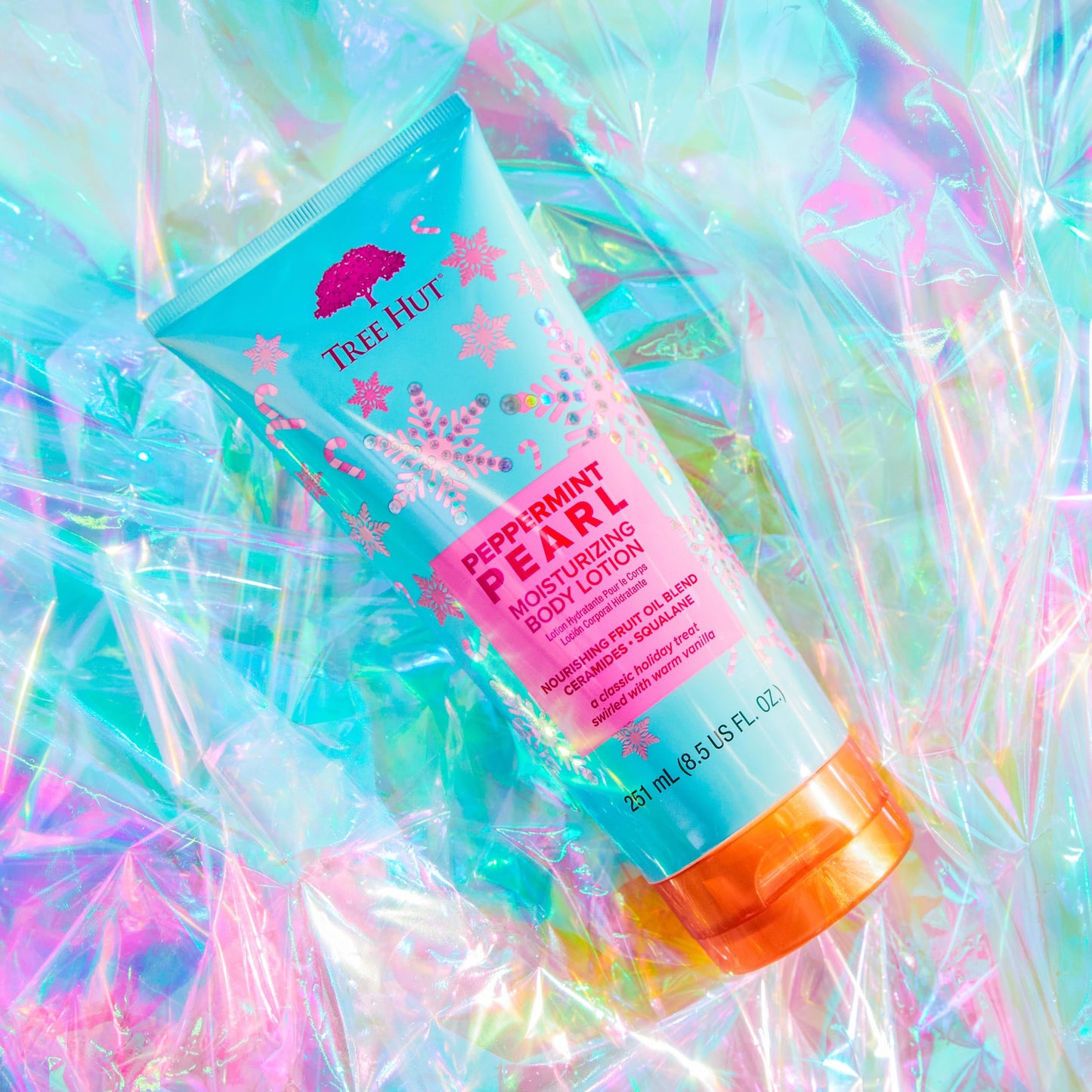 Tree Hut Peppermint Pearl Body Lotion, Limited Edition Holiday, Ceramide and Squalene Formula Helps Protect Skin, Long-lasting Hydration Leaves Skin Beauty & Personal Care Tree Hut