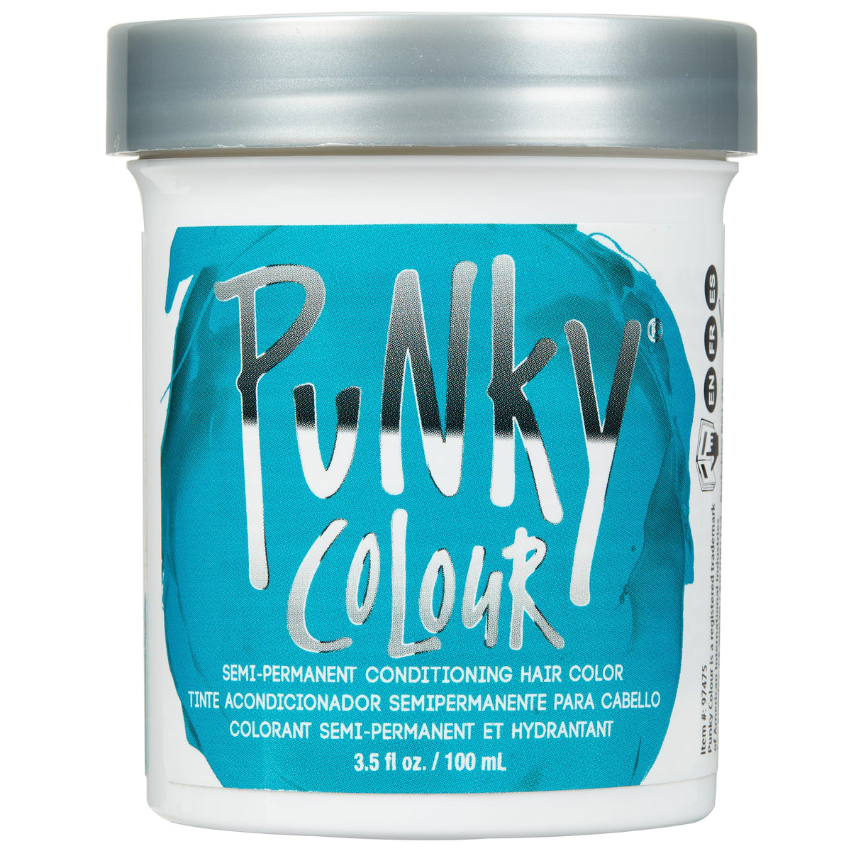 Punky Semi Permanent Conditioning Hair Color, Vegan, PPD and Paraben Free, may last for 5-40 washes, 3.5oz, Turquoise Beauty & Personal Care Punky