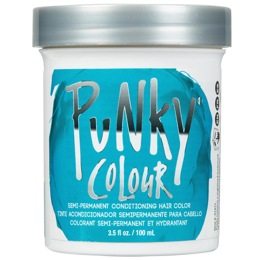 Punky Semi Permanent Conditioning Hair Color, Vegan, PPD and Paraben Free, may last for 5-40 washes, 3.5oz, Turquoise Beauty & Personal Care Punky