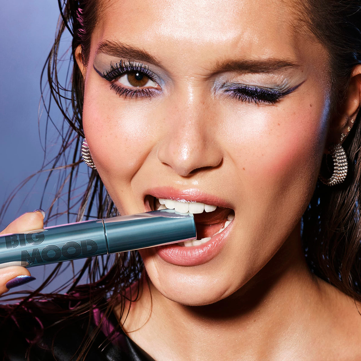 e.l.f. Big Mood Waterproof Mascara, Instantly Creates Long-Lasting, Bold & Lifted, Voluminous Lashes, Infused with Jojoba Wax, Black, 0.30 fl Oz Beauty & Personal Care e.l.f.
