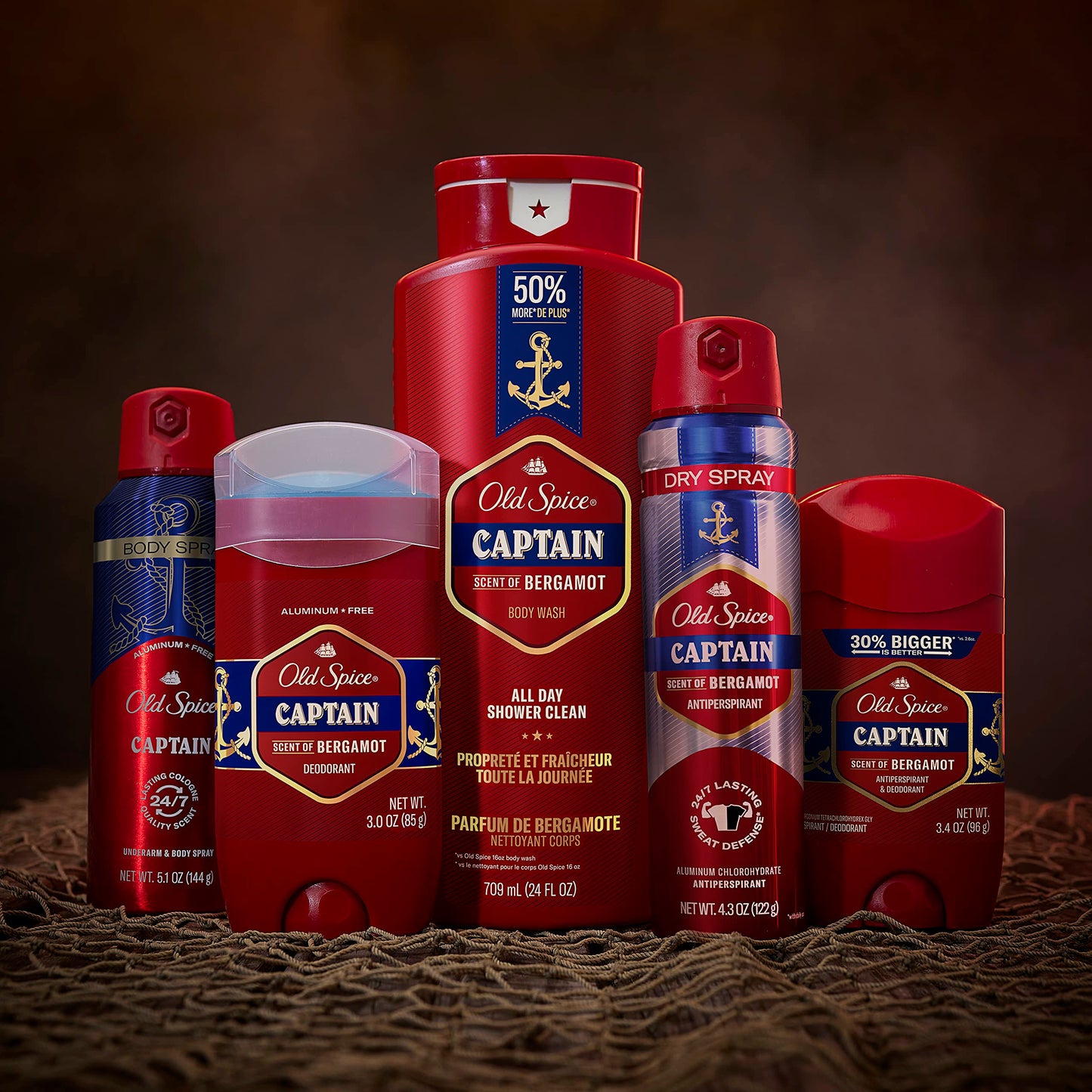 Old Spice Captain Men's Body Wash, Sandalwood Scent, 24 oz Beauty & Personal Care Old Spice