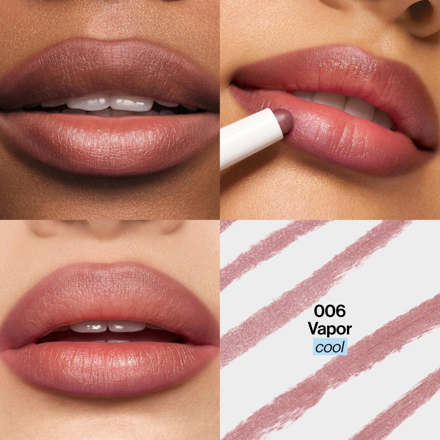 REVLON PhotoReady Blur Liner, Soft Matte Lip Makeup to Overline for Instant Natural, Fuller-Looking Lips, 006 Vapor, 0.05 oz Beauty & Personal Care REVLON