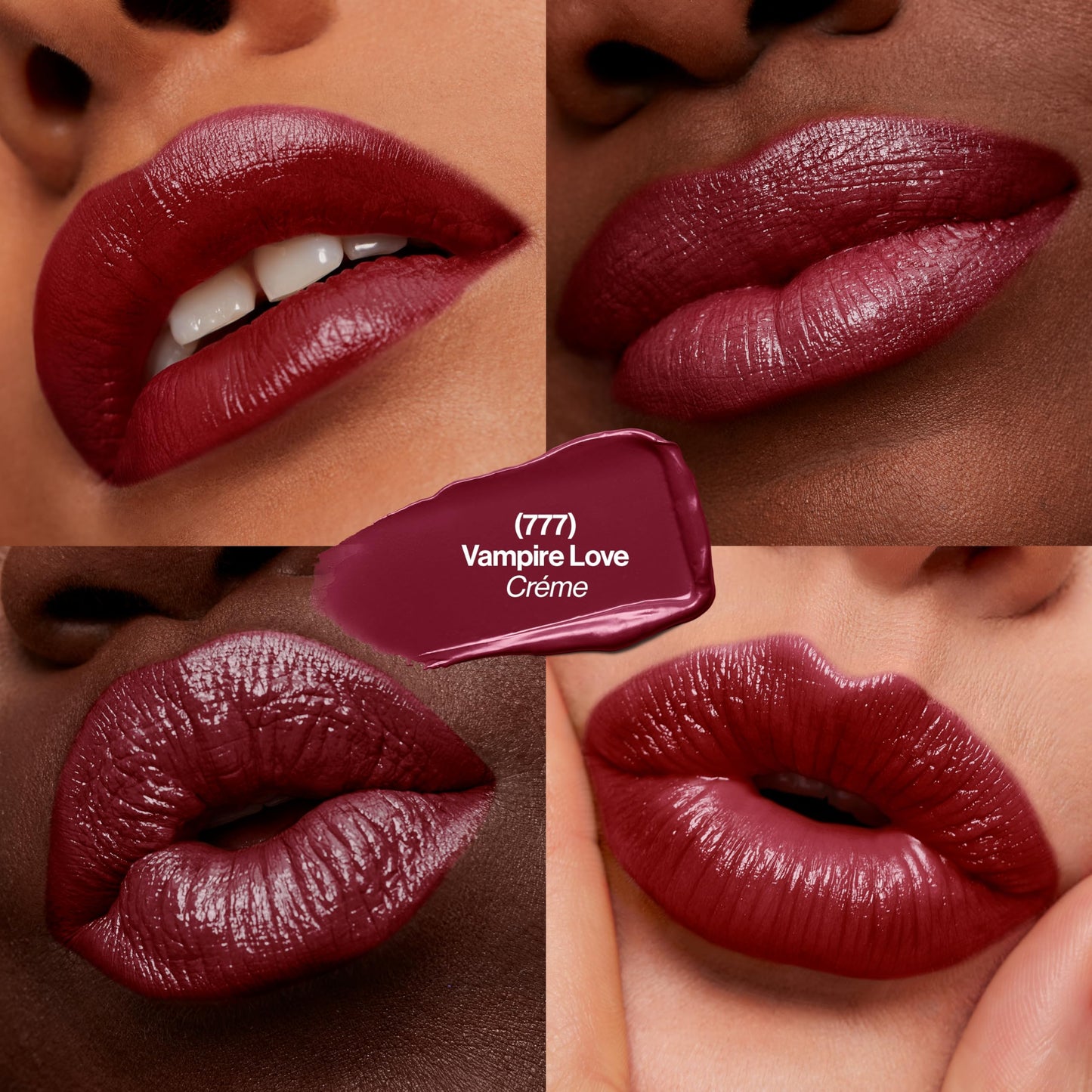 Revlon Super Lustrous Lipstick, Creamy Formula For Soft, Fuller-Looking Lips, Moisturized Feel, 777 Vampire Love, 0.15 oz Beauty & Personal Care REVLON