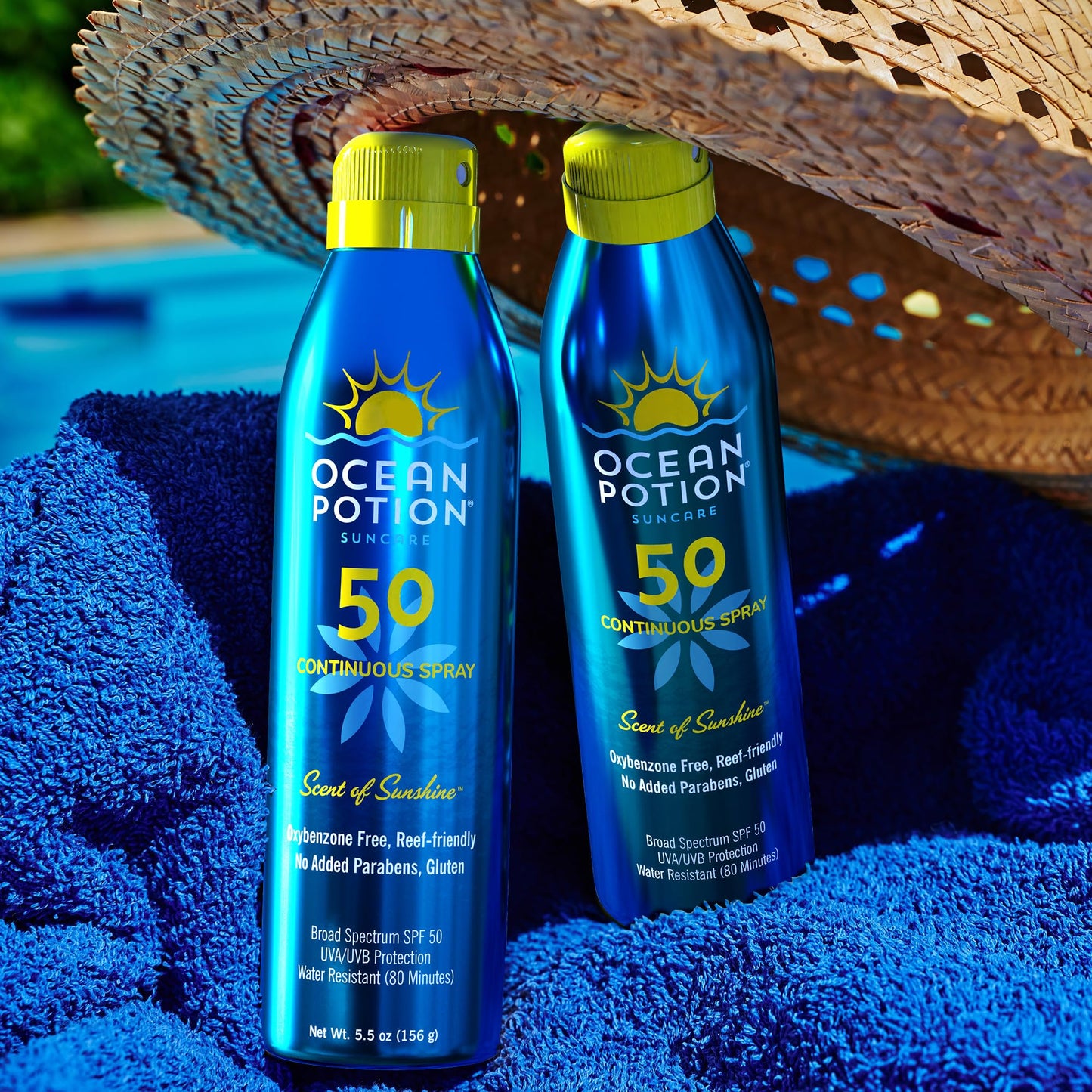 Ocean Potion Sunscreen Body Spray SPF#50 5.5oz C-Spray Beauty & Personal Care Ocean Potion