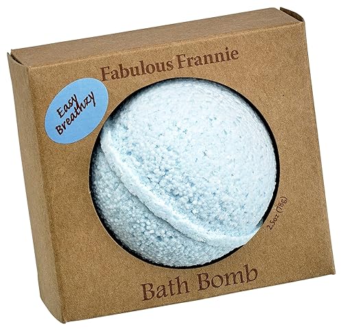 Fabulous Frannie Easy Breathzy Natural, Handmade Bath Bomb Set, Rich in Essential Oil, Mineral Salt, Coconut Oil, Witch Hazel, Fizzies to Moisturize… Beauty & Personal Care Fabulous Frannie