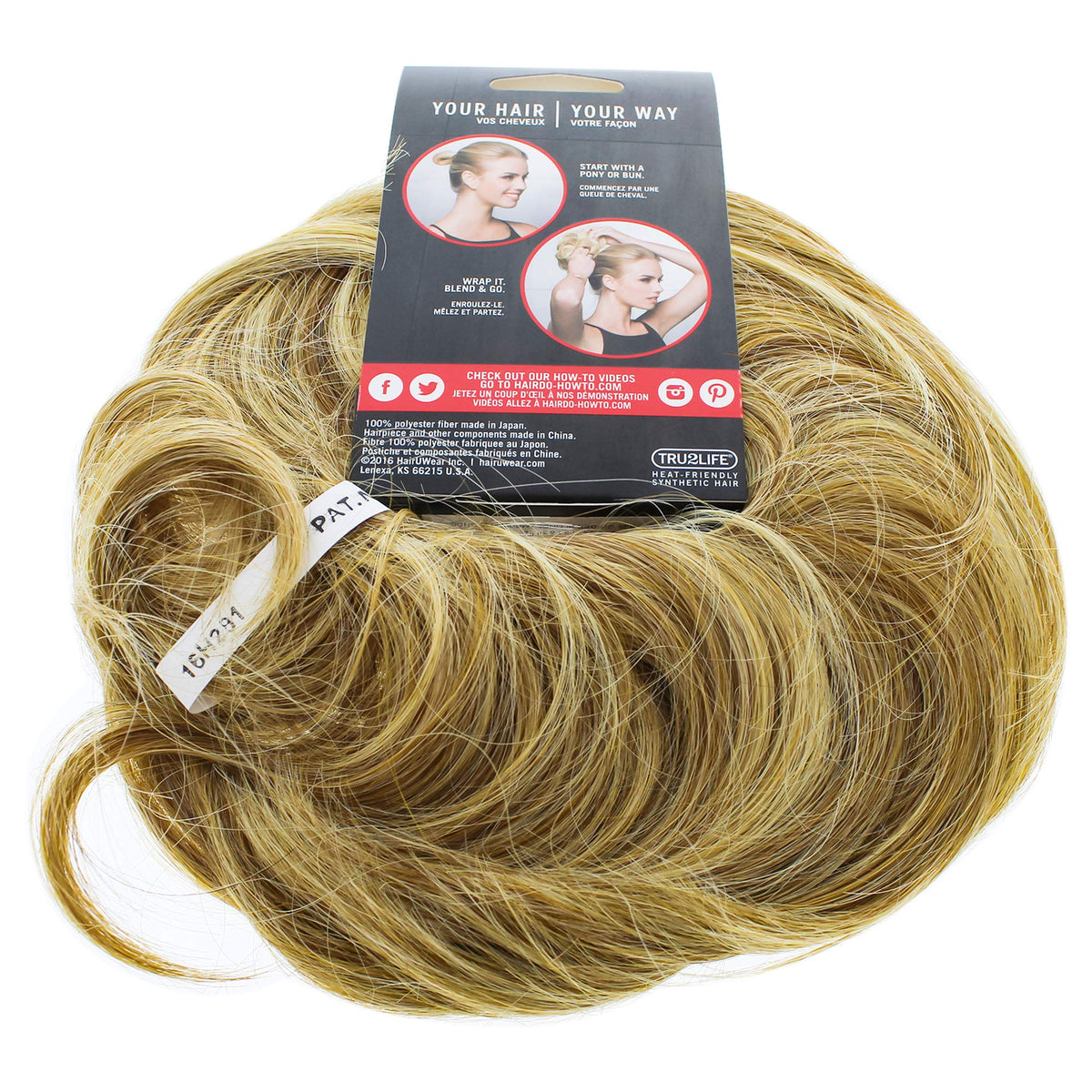 Hairdo Style-a-do and Mini-do Duo Pack, R25 Ginger Blonde