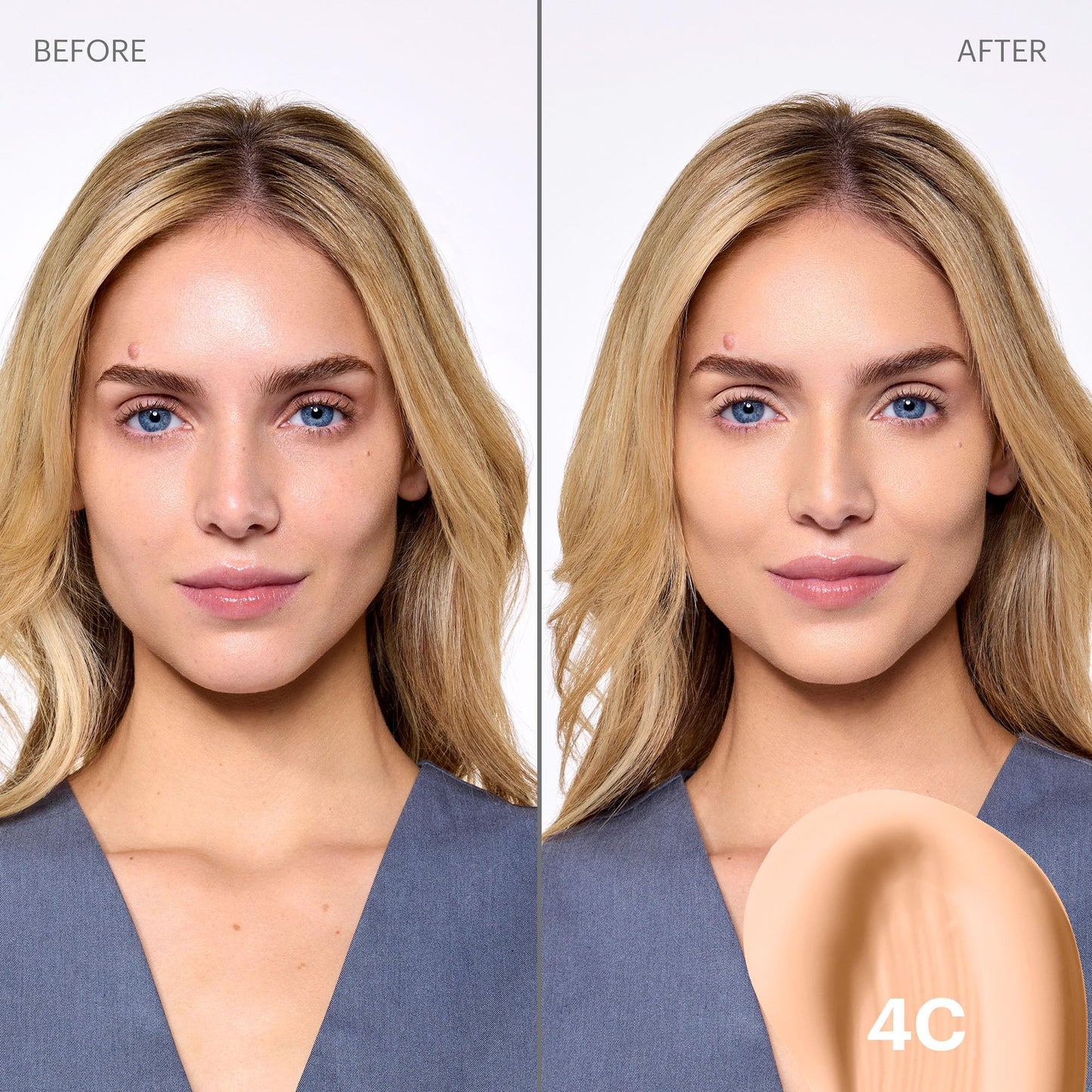 Glo Skin Beauty Modern Matte Foundation, 4C (30 mL) - Oil-free, Buildable Medium-to-Full Coverage, Powered by Salicylic Acid and Niacinamide Beauty & Personal Care Glo Skin Beauty
