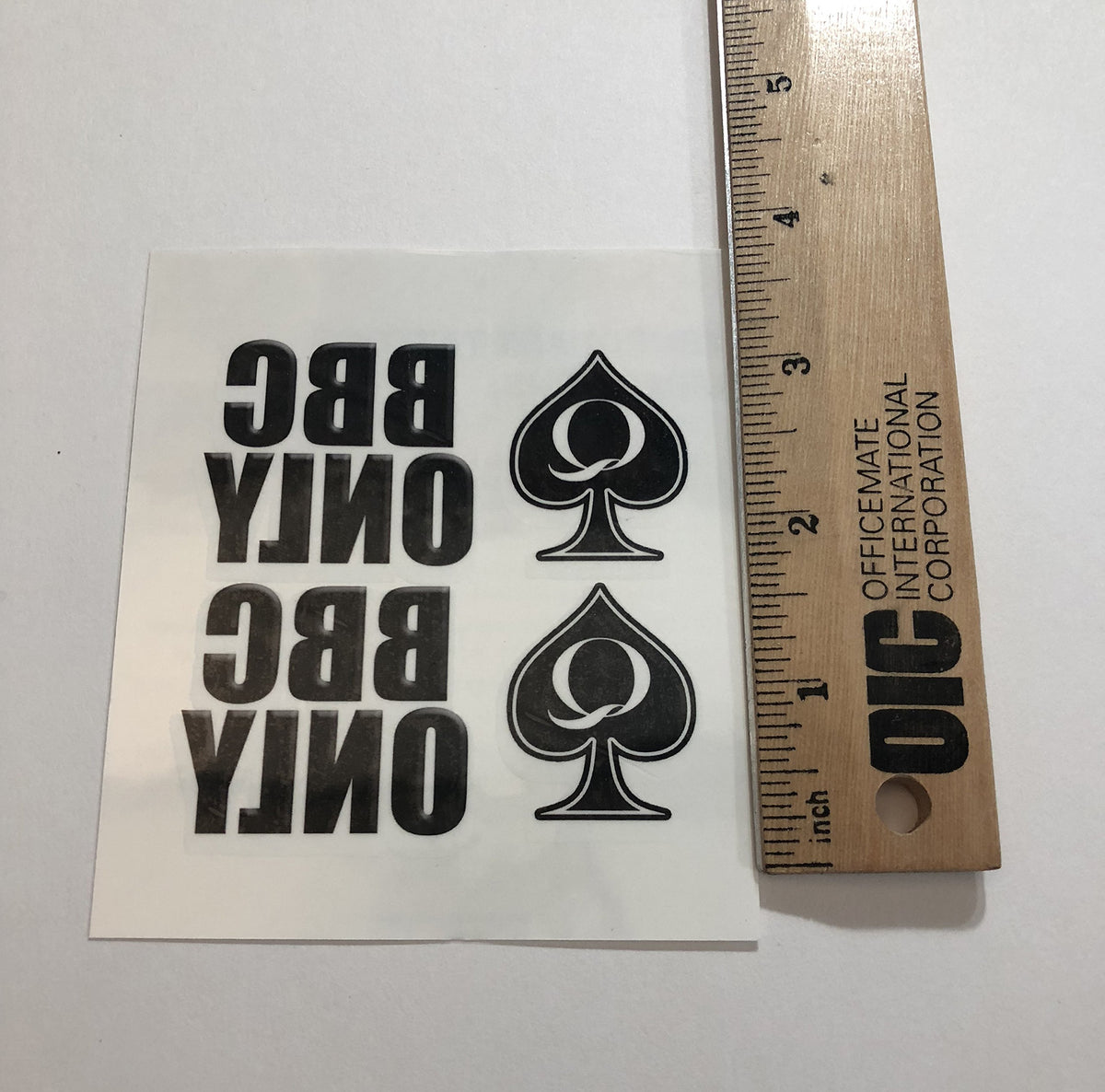 8 Sheets of QoS Related Temporary Tattoo Set with Queen of Spaces BBC Only And More