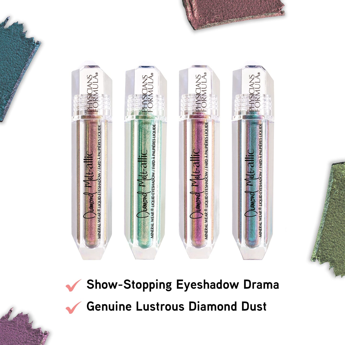Cream Eyeshadow By Physicians Formula Mineral Wear Diamond Metallic Liquid Eyeshadow Beam of Blue Beauty & Personal Care Physicians Formula
