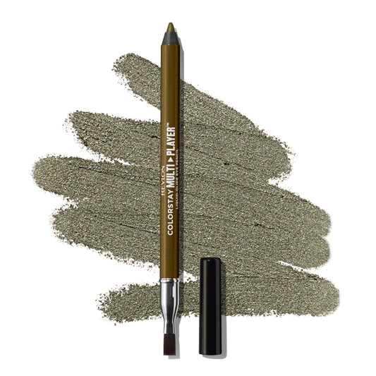 REVLON ColorStay Multiplayer Liquid-Glide Eye Pencil, Multi-Use Makeup With Blending Brush, Blends Then Sets, Creamy Texture, Waterproof Beauty & Personal Care REVLON