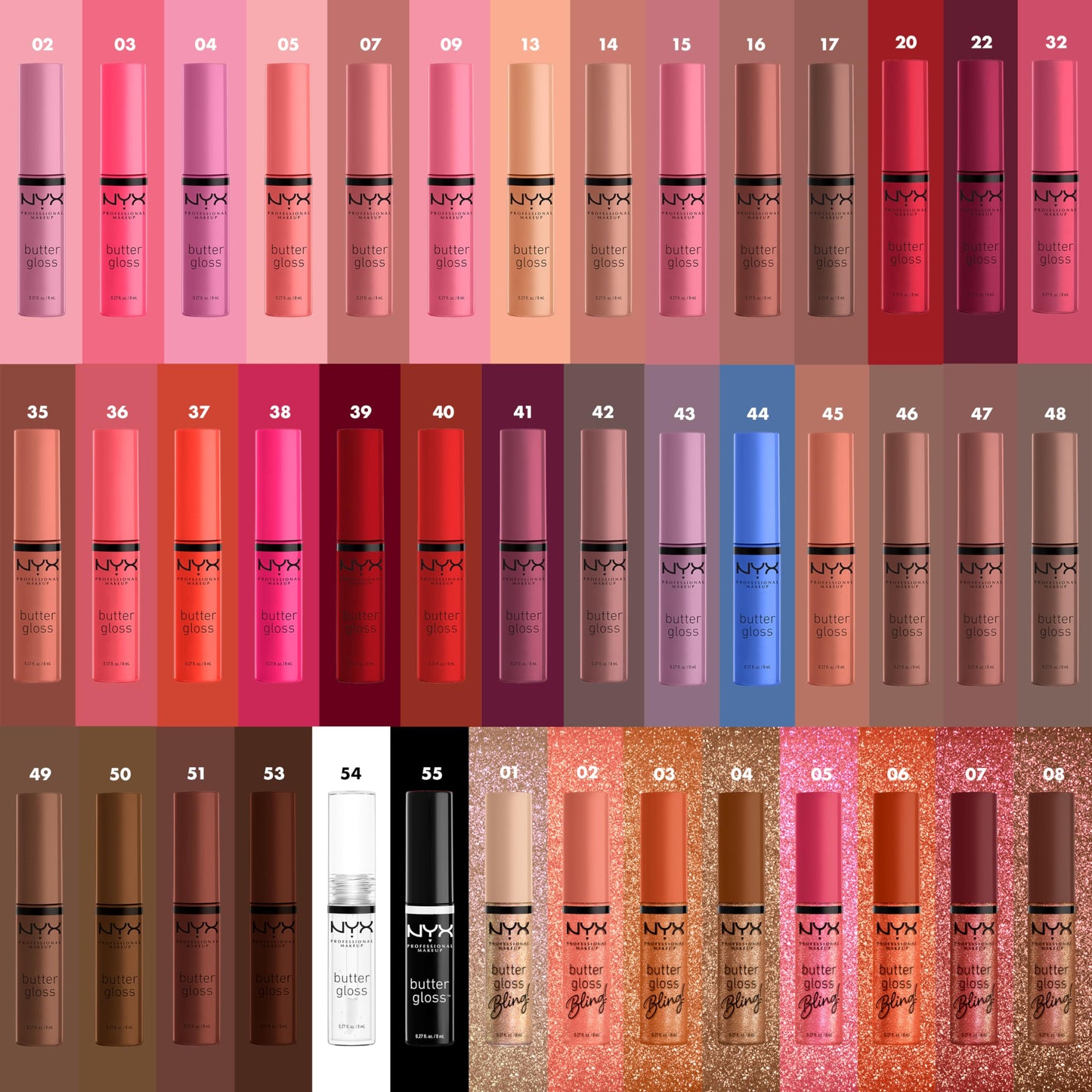NYX PROFESSIONAL MAKEUP Butter Gloss, Non-Sticky Lip Gloss - Tiramisu (Brown) Beauty & Personal Care NYX PROFESSIONAL MAKEUP