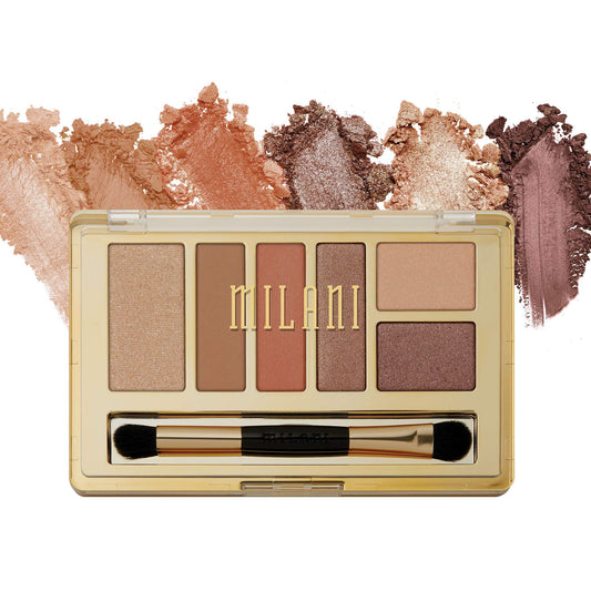 Milani Everyday Eyes Eyeshadow Palette - Earthy Elements (0.21 Ounce) 6 Cruelty-Free Matte or Metallic Eyeshadow Colors to Contour & Highlight Beauty & Personal Care Milani