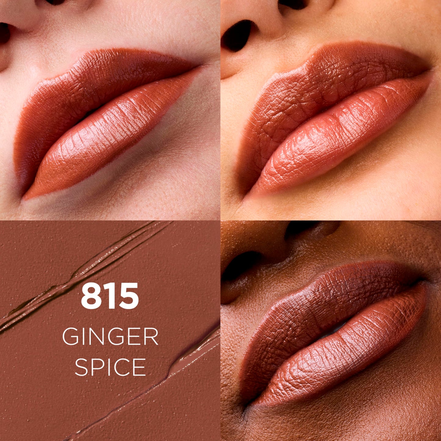 L'Oreal Paris Colour Riche Original Creamy, Hydrating Satin Lipstick with Argan Oil and Vitamin E, Ginger Spice , 1 Count Beauty & Personal Care L'Oreal Paris