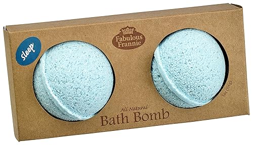 Fabulous Frannie Sleep Natural, Handmade Bath Bomb Set, Rich in Essential Oil, Mineral Salt, Coconut Oil, Witch Hazel, Fizzies to Moisturize Skin… Beauty & Personal Care Fabulous Frannie