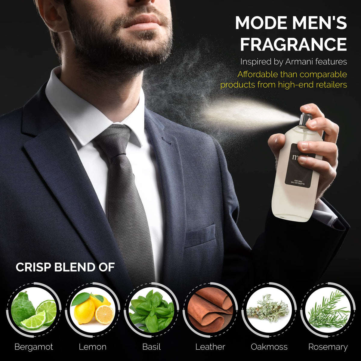 American Collection Cologne for Men - INSPIRED by A WORLD RENOWNED MEN’S PERFUME - Juniper, Pine, Tobacco, Oakmoss - Bold, Masculine, Earthy Beauty & Personal Care American Collection